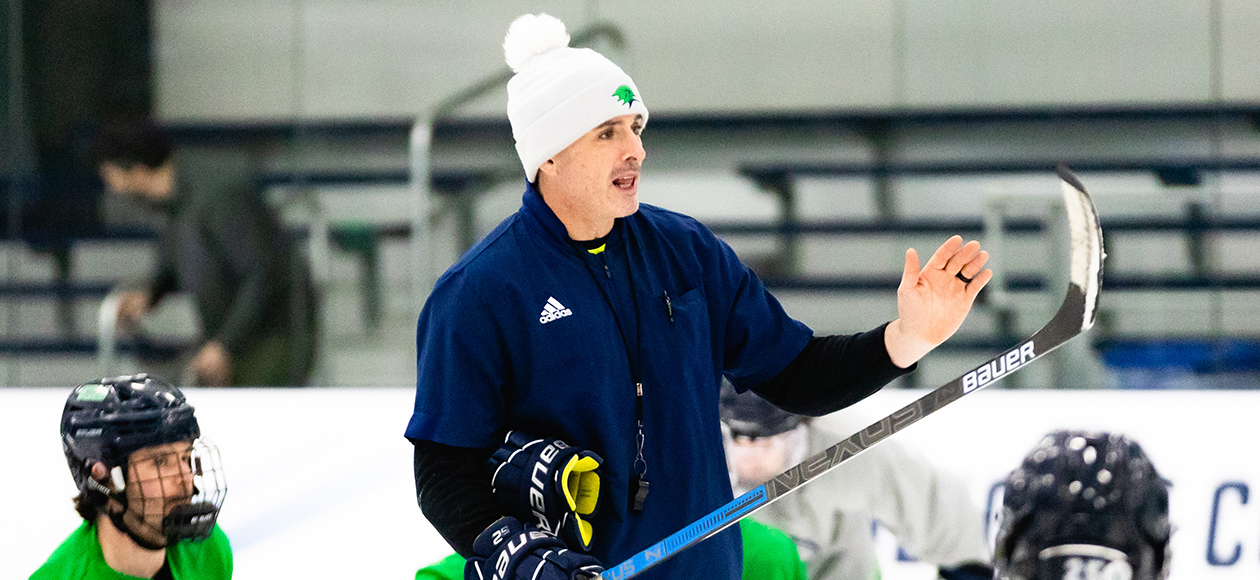 R.J. Tolan Named New England Hockey Journal D3 Men's College Coach of the Year