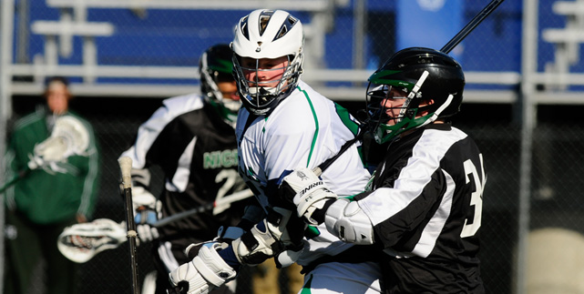 Surging offense helps men's lacrosse stay perfect in conference play