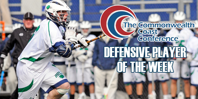 Sam Ozycz earns TCCC Defensive Player of the Week after quarterfinal performance