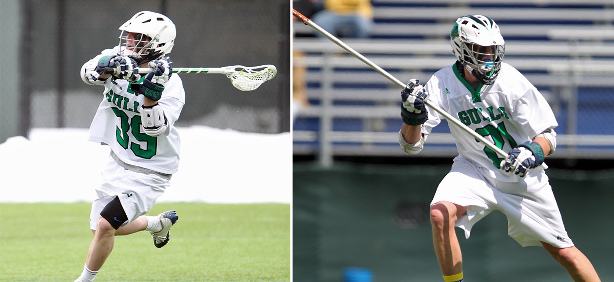 Pinciaro and Knechtle Named CCC Athletes of the Week for Sixth-Ranked Men's Lacrosse