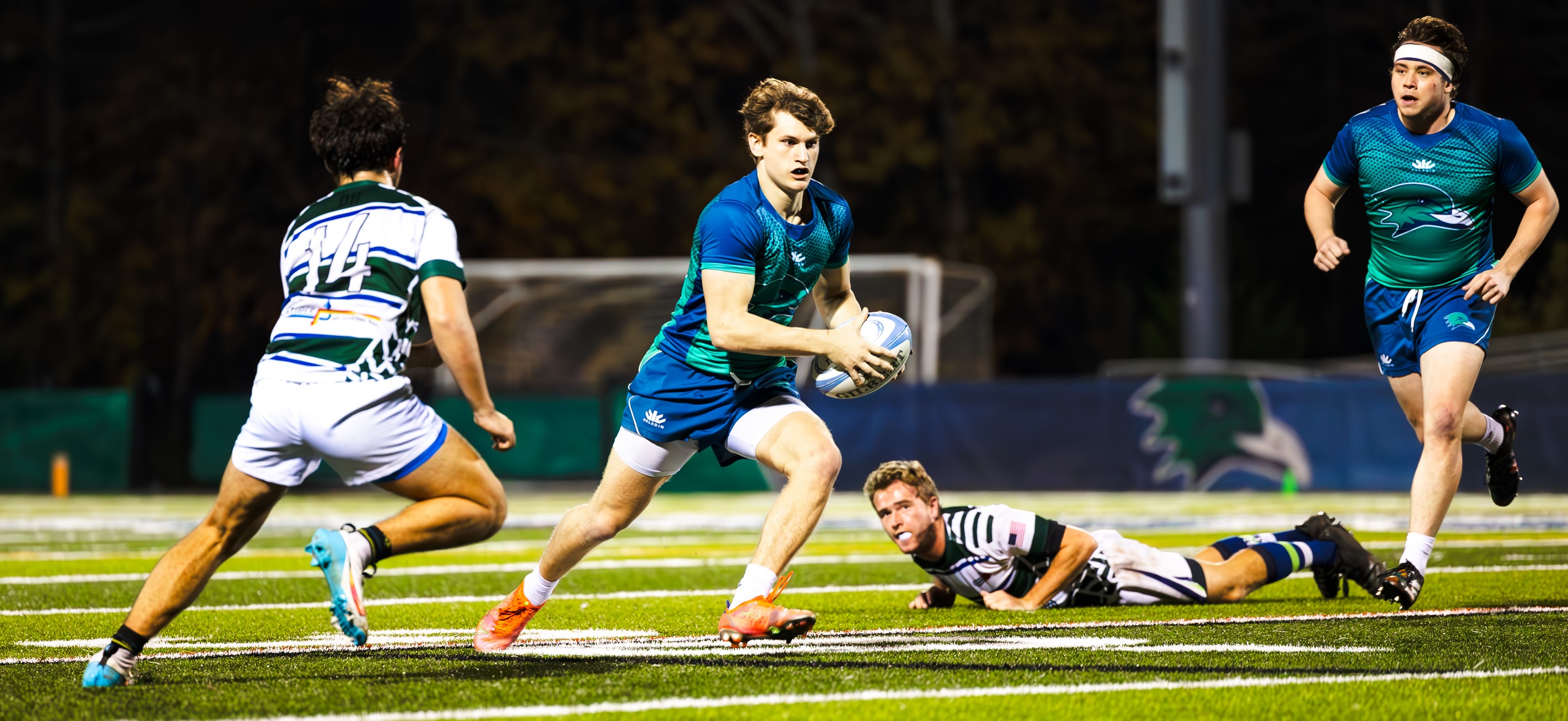 No. 4 Men's Rugby Defeats Holy Cross In NCR Regionals, 41-7