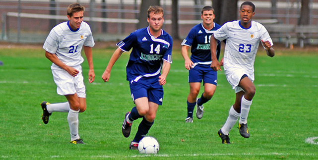 Men's Soccer Blanked in Opening Day of Conference Play