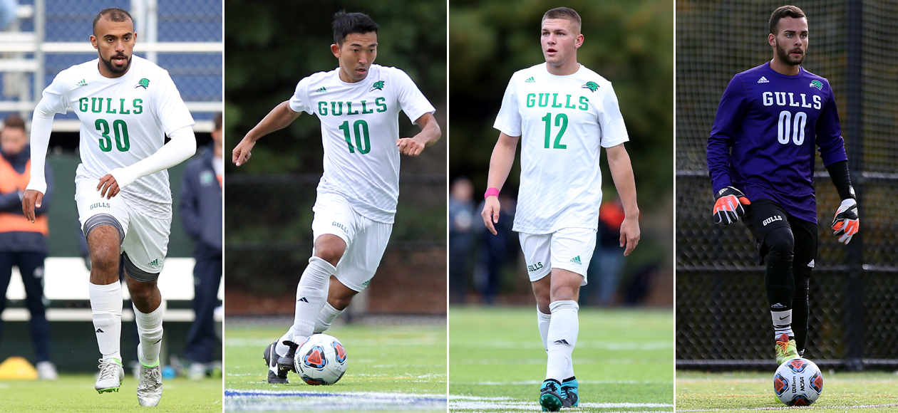 Men’s Soccer Lands Program Record Four Student-Athletes On NSCAA All-New England Team