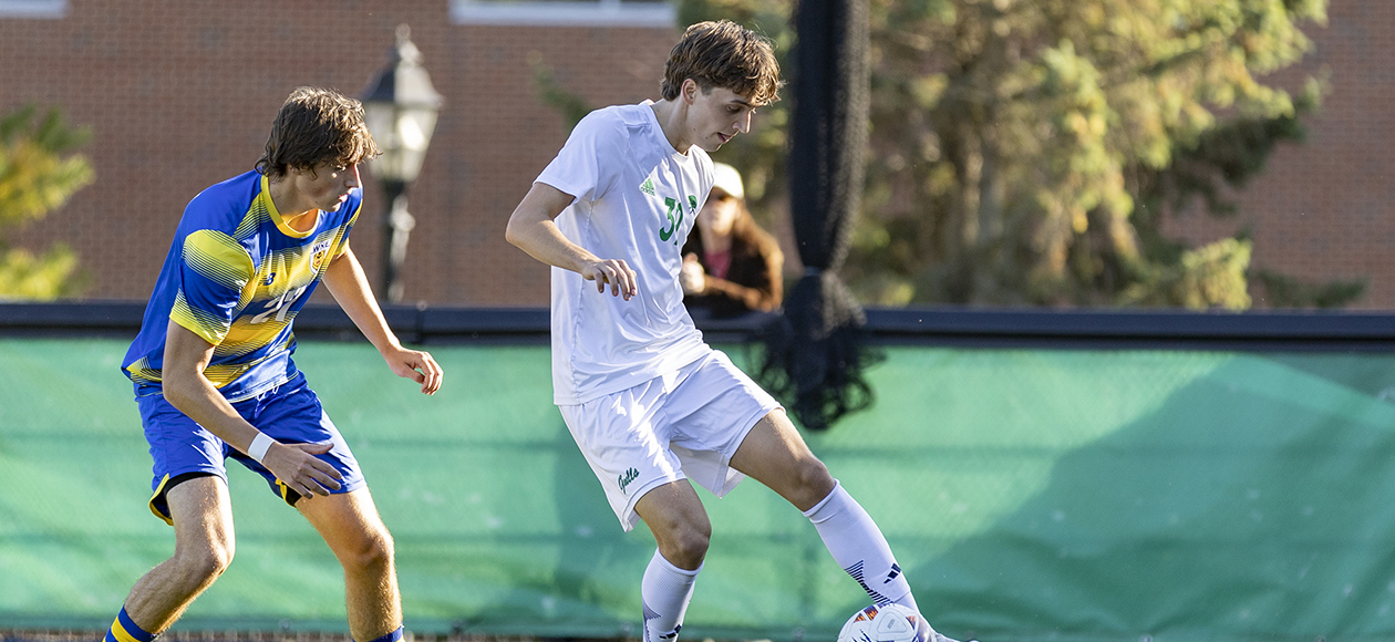 Mills' Late Game-Winner Leads Men's Soccer Past Suffolk, 1-0