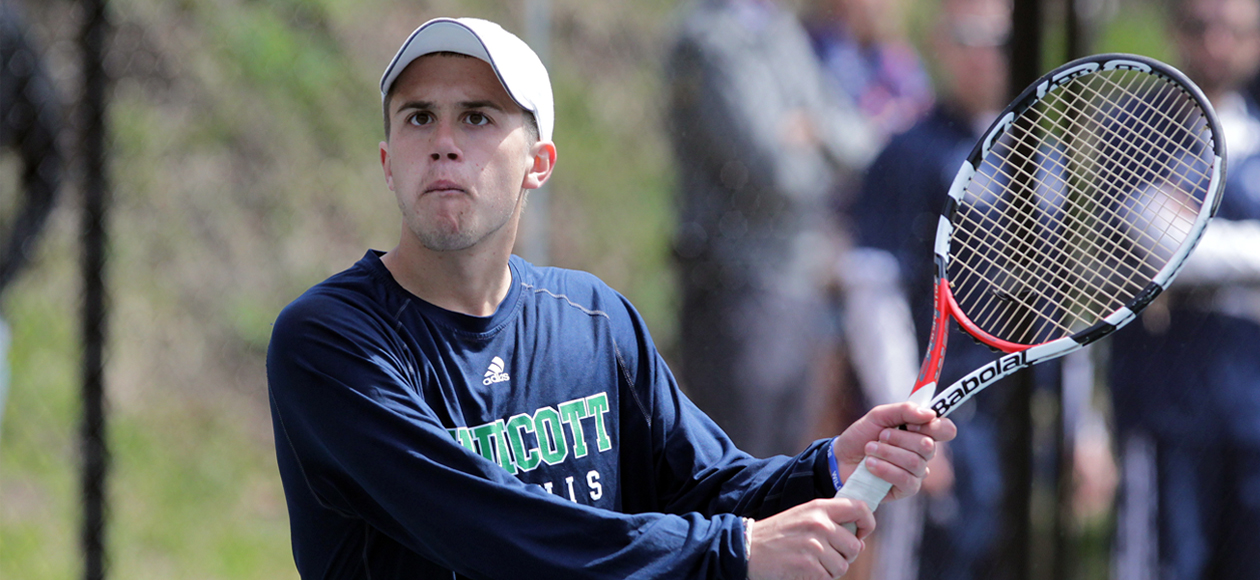 Men’s Tennis Improves to 2-0 in CCC with Triumph over Wentworth