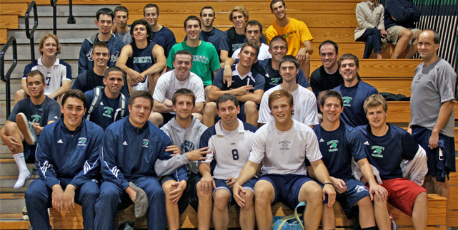 Men's volleyball hosts annual alumni game