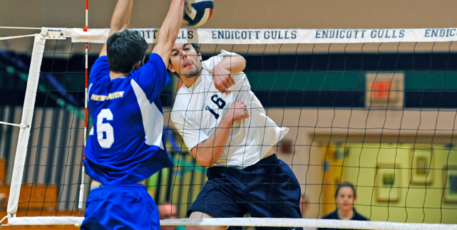 Tonight's men's volleyball match at New Haven postponed