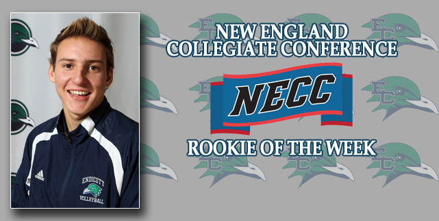 Tyler Bacon claims NECC Rookie of the Week honors