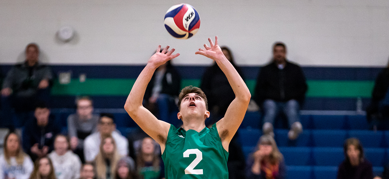 No. 8 Men’s Volleyball Sweeps Northern Vermont-Johnson, 3-0