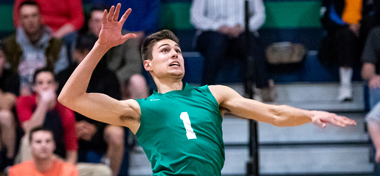 No. 14 Men’s Volleyball Turns Away No. 13 Wentworth, 3-1