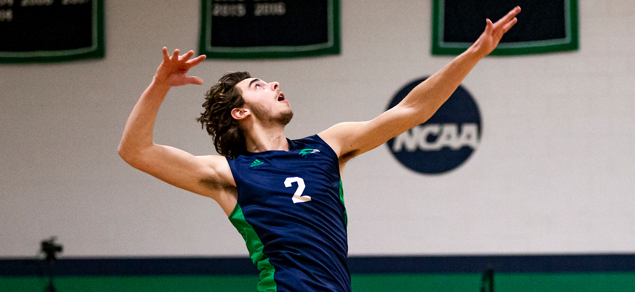 Men’s Volleyball Downs AIC, 3-0