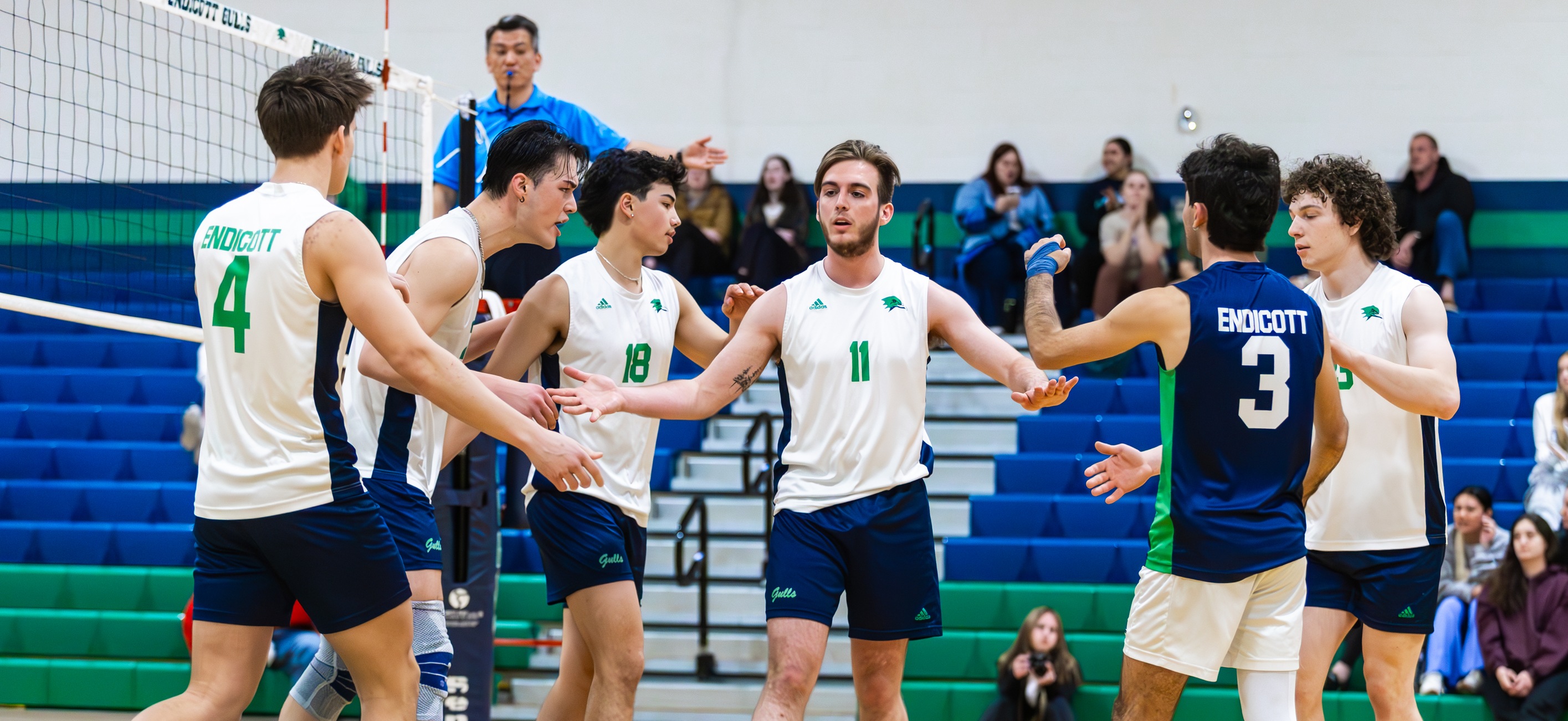 Men’s Volleyball Sweeps Russell Sage In NEVC Quarterfinals, 3-0