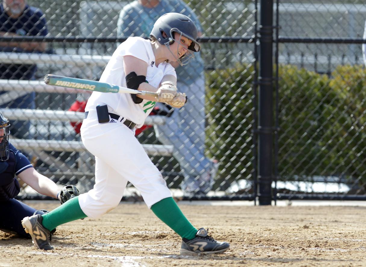 Martin's Two Homers Powers Endicott Softball to Sweep of Wentworth