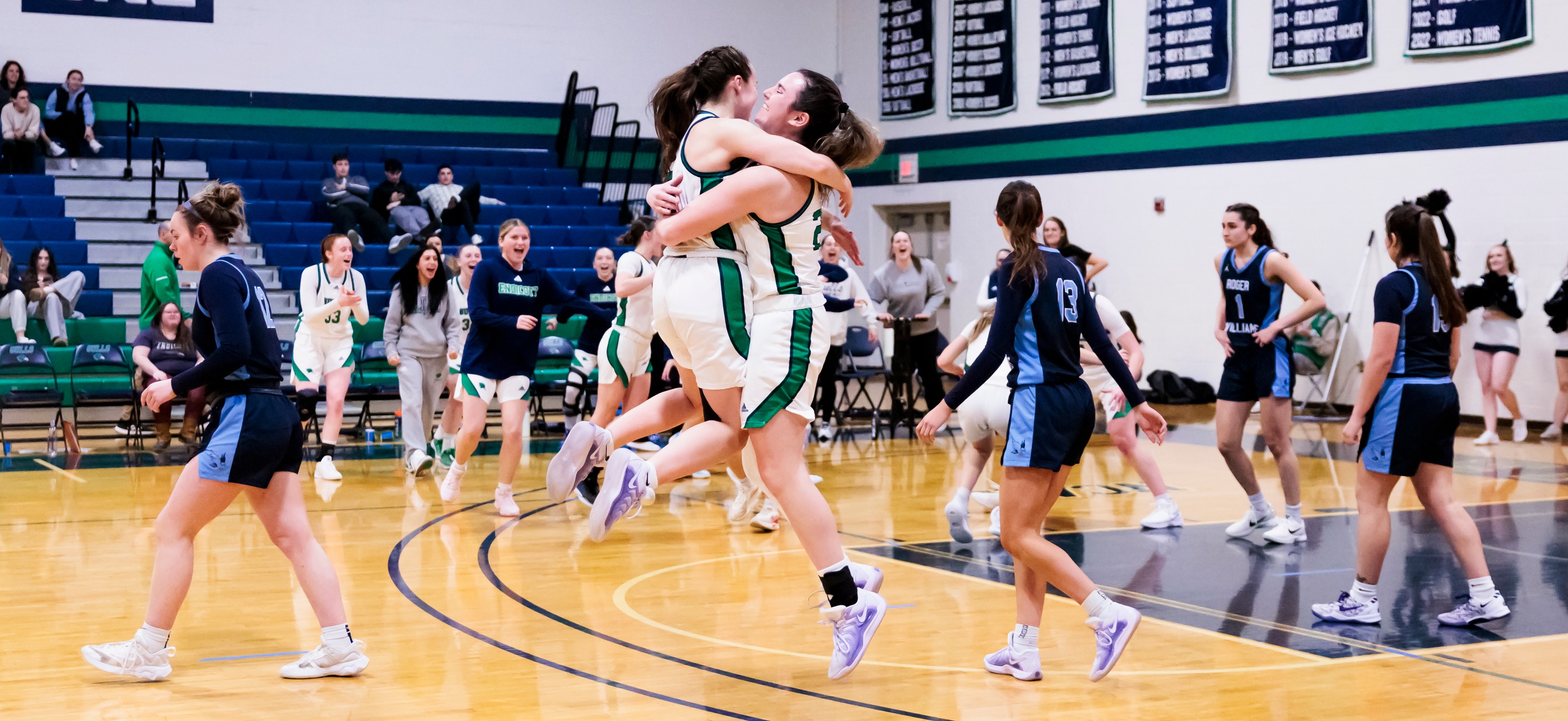 CNE SEMIFINALS: Women’s Basketball Bests Roger Williams, 71-47