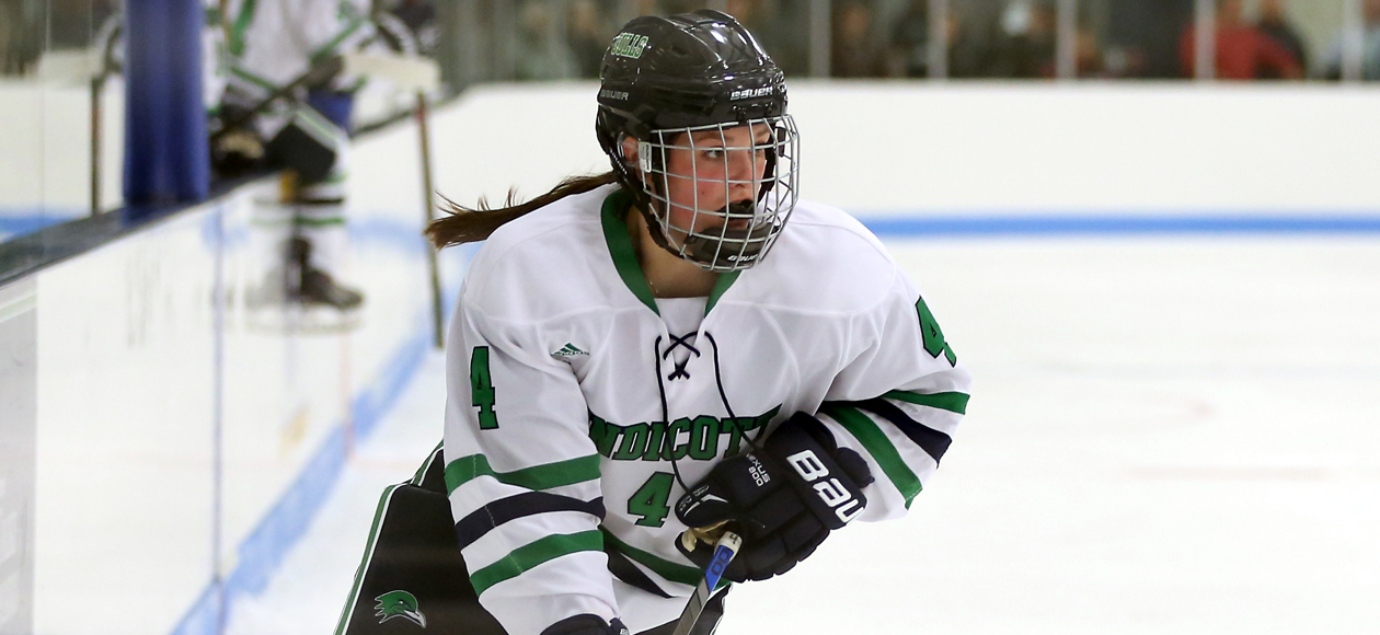 Women's Ice Hockey Ends Regular Season With 2-0 Win Over Salem State