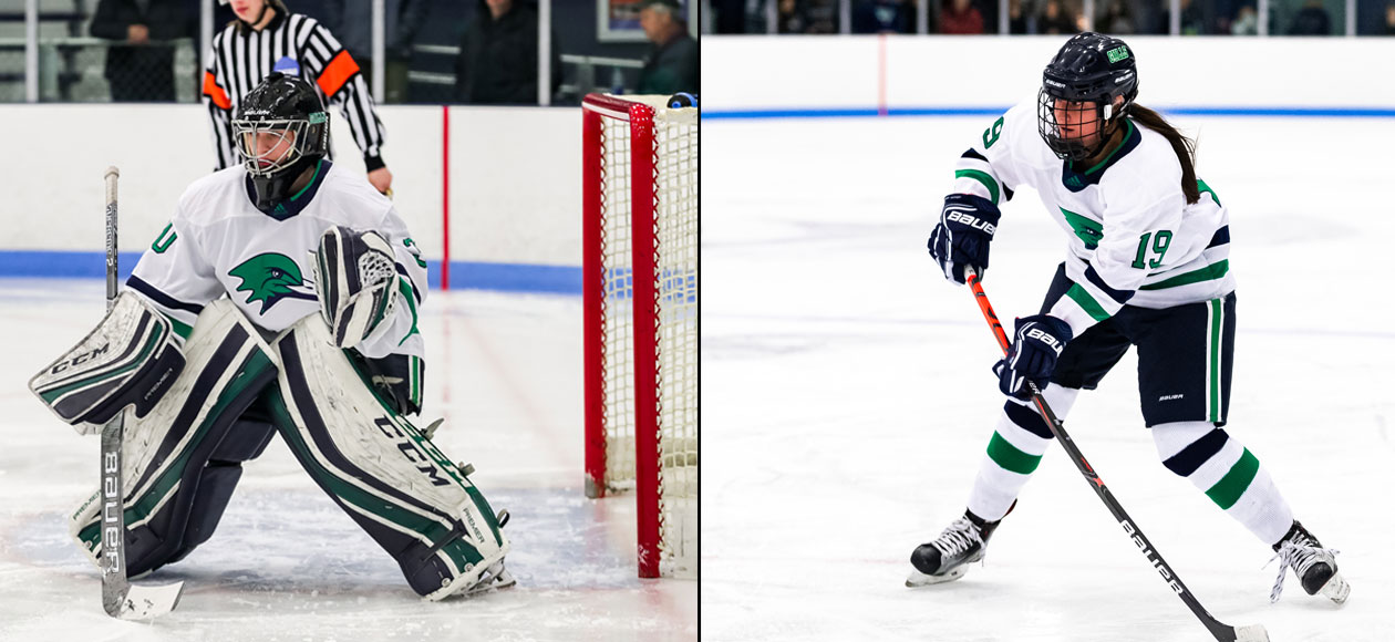 Peterson, Meier Named 2019-20 New England Hockey Writers Association Women’s Division 3 All-Stars