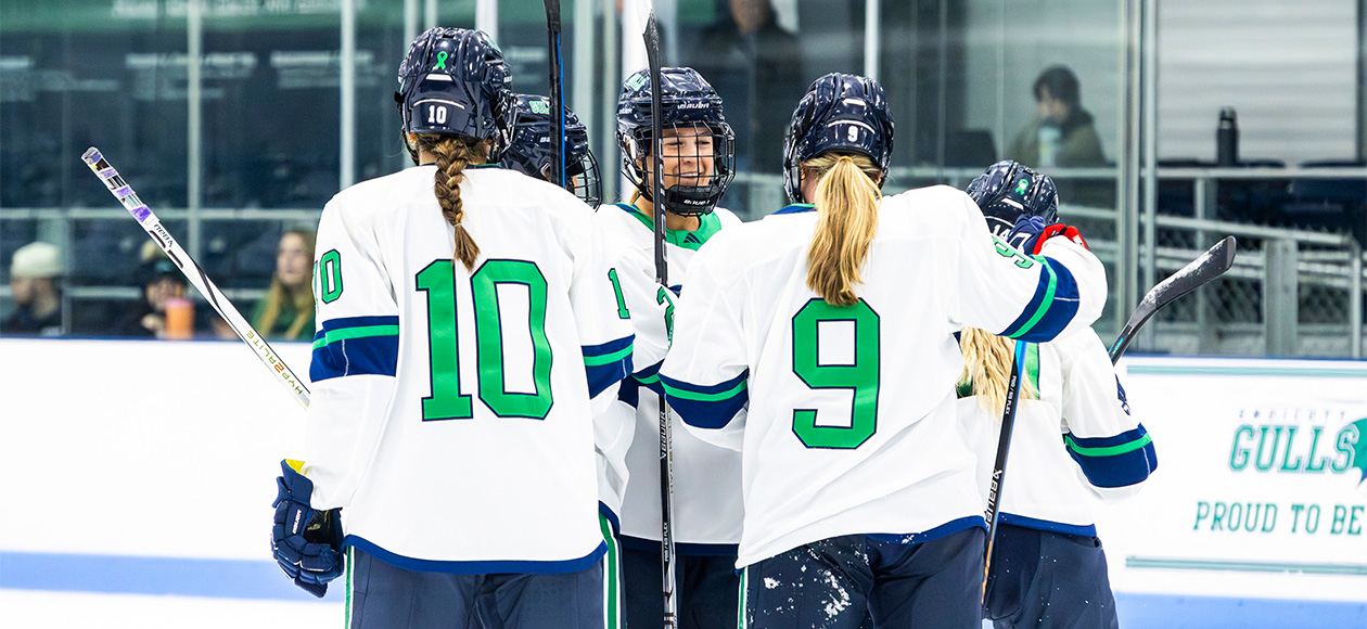 Women's Ice Hockey Skates Past Nichols, 4-0