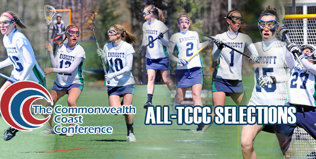 Eight women's lax players named to All-TCCC squad