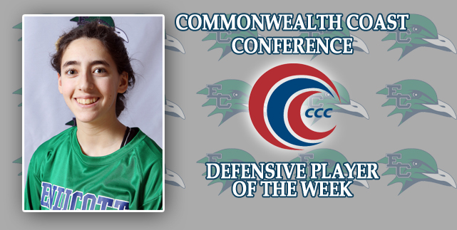 Socolow Named CCC Defensive Player of the Week