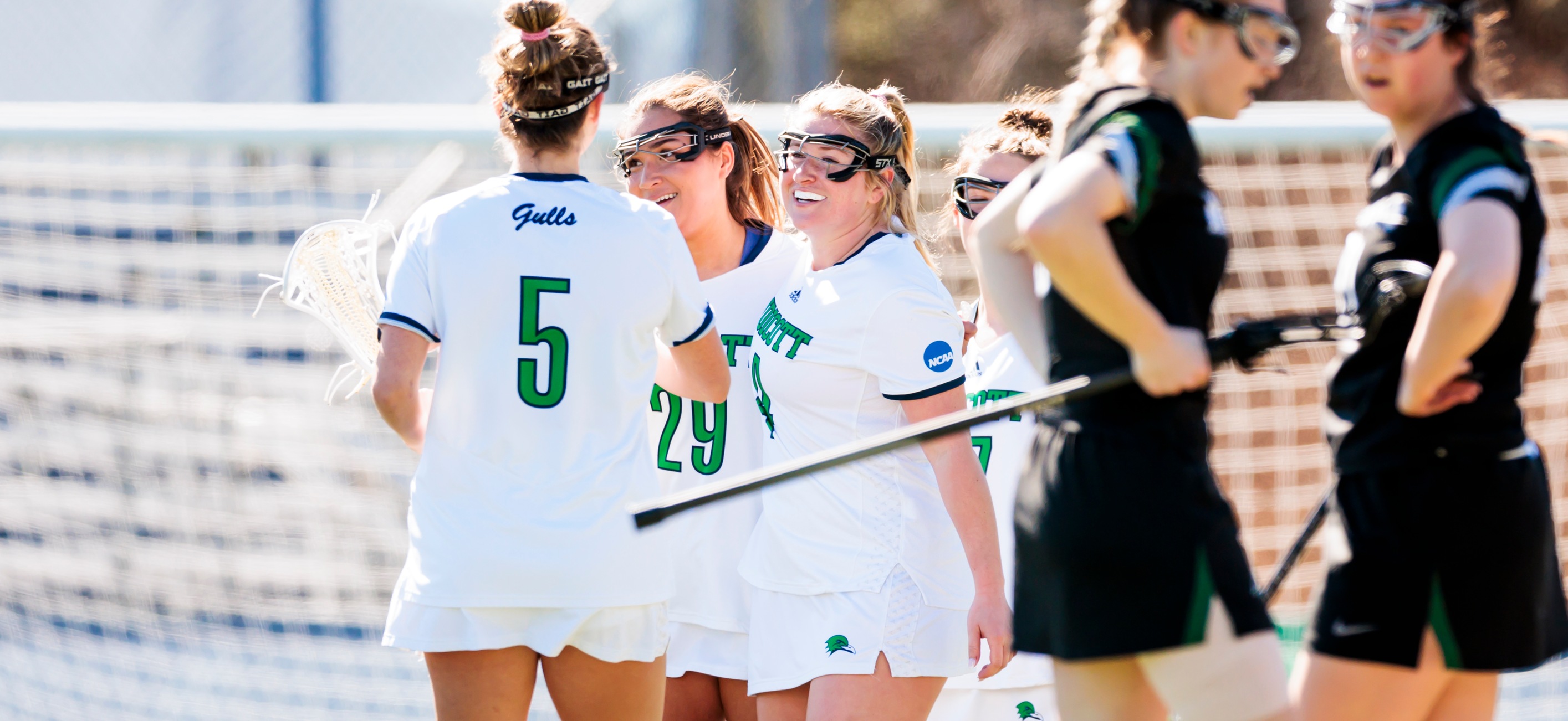 Napolitano Records 200th Career Point; Women's Lacrosse Takes Care Of Nichols, 21-2