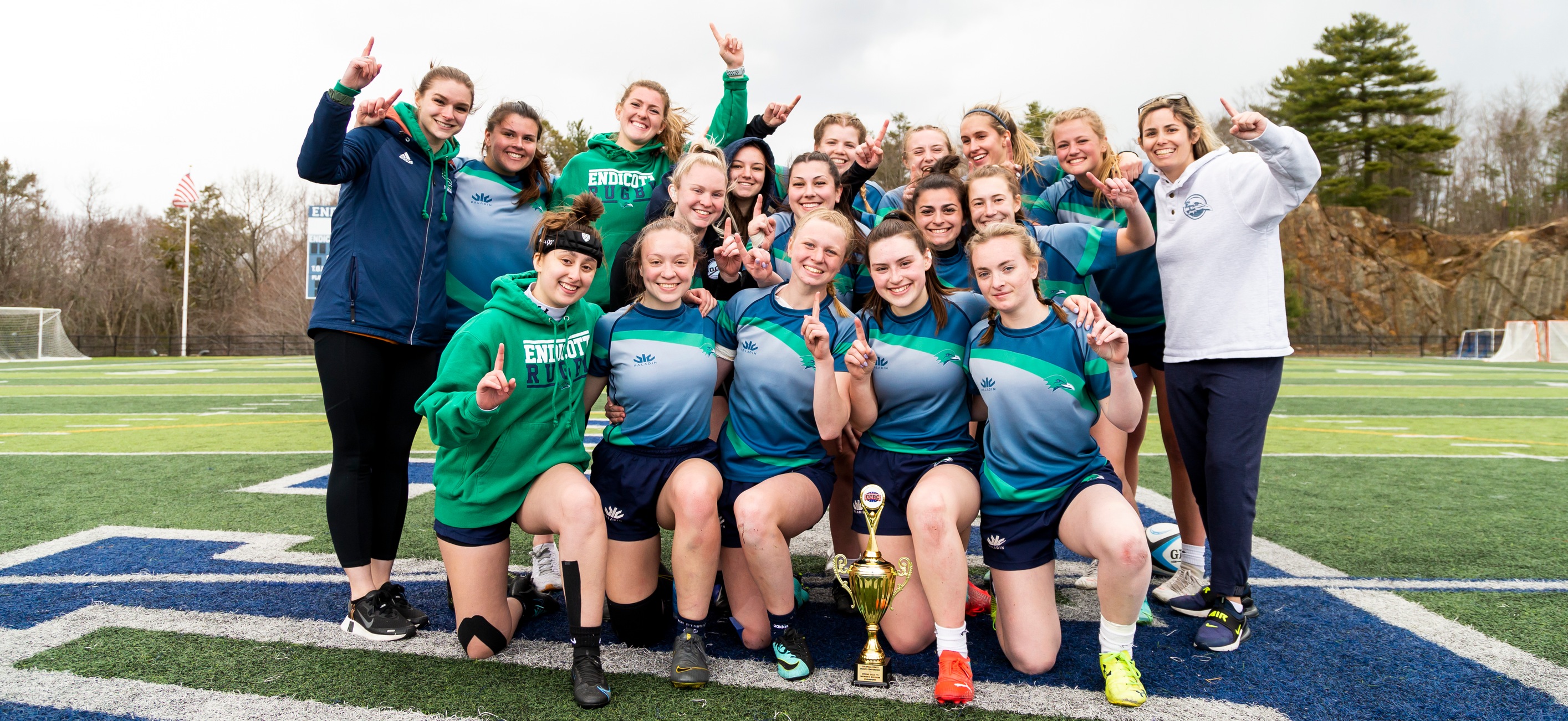 Women’s Rugby Wins CCRC 7’s Championship