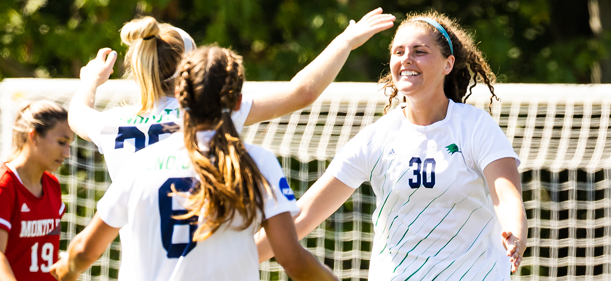 Wood's Late Goal Lifts No. 21 Endicott to Victory Over St. Joseph's (Me.), 2-1