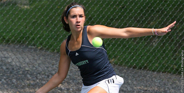 Women's tennis near perfect against Salem State with 8-1 win