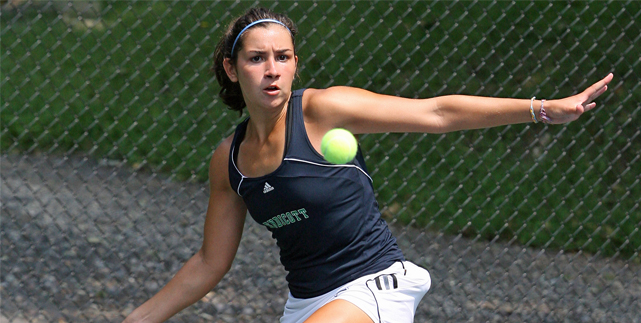 Women's tennis near perfect against Salem State with 8-1 win