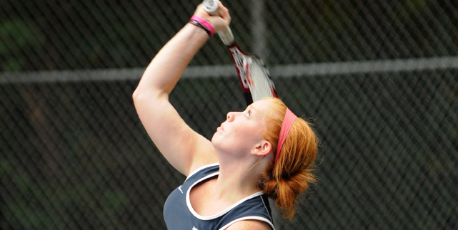 Women's Tennis Routs Salve Regina for First Conference Win