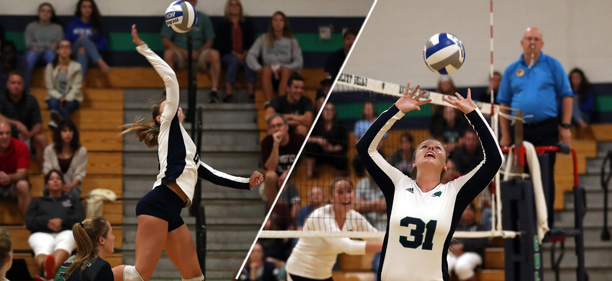 Junior Emma Mancini and sophomore Zoey Gifford were named to the AVCA Division III New England All-Region teams.