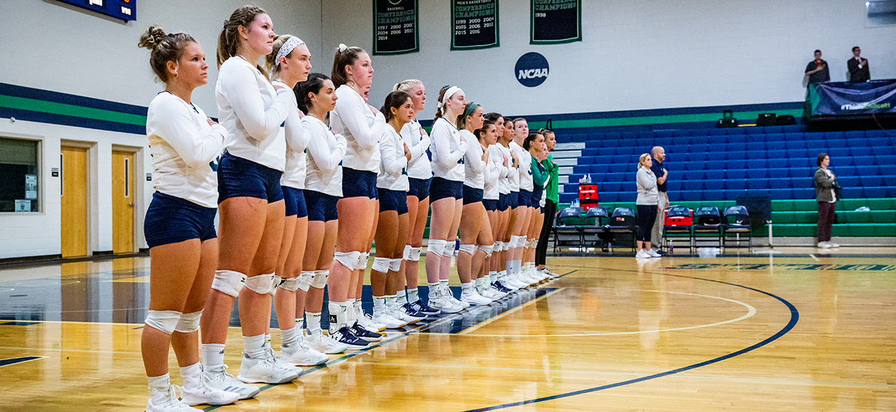 Women’s Volleyball Makes Quick Work Of Nichols, 3-0