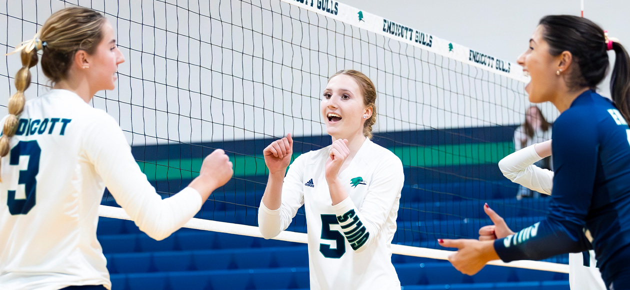 Women's Volleyball Sweeps Wheaton (Mass.), 3-0